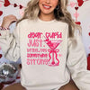 Dear Cupid Something Strong Sweatshirt – Funny Valentine’s Day Sweatshirt by Adorb Custom Tees