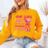 Dear Cupid Something Strong Sweatshirt – Funny Valentine’s Day Sweatshirt by Adorb Custom Tees