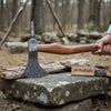 Custom Handmade Damascus Steel Tomahawk Hatchet by JW SteelCrafts