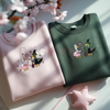 'Defy Gravity' Wicked Goose Embroidered Sweatshirt by Dog Mom Hat