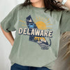 Delaware State Vintage Shirt by EnjoyMyDesign LLC