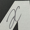 Framed Autographed/Signed Derek Carr 35x39 Las Vegas Oakland Black Football Jersey JSA COA