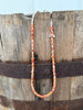 Desert Ember Beaded Shell Necklace by Wild Junkie