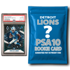 Detroit Lions PSA 10 Graded Rookie Card Mystery Pack