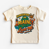 Somebody In Maine Loves Me Shirt - State Souvenir Tee by Madi Moosh