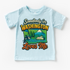 Somebody In Washington Loves Me Shirt - State Souvenir Tee by Madi Moosh