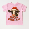 Mooey Christmas Country Cow Shirt - Farm Christmas Tee by Madi Moosh