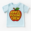 Apple Picking Crew Fall Shirt - Apple Picking Orchard Tee by Madi Moosh