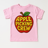 Apple Picking Crew Fall Shirt - Apple Picking Orchard Tee by Madi Moosh