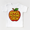 Apple Picking Crew Fall Shirt - Apple Picking Orchard Tee by Madi Moosh