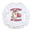 Don't Burst My Bubble Ghost Halloween Shirt - Halloween Tee by Madi Moosh