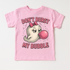 Don't Burst My Bubble Ghost Halloween Shirt - Halloween Tee by Madi Moosh