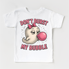 Don't Burst My Bubble Ghost Halloween Shirt - Halloween Tee by Madi Moosh