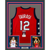 Framed Autographed/Signed Diana Taurasi 35x39 USA Olympics Red Basketball Jersey JSA COA