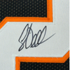Framed Autographed/Signed Corey Dillon 35x39 Cincinnati Black Football Jersey Beckett BAS COA