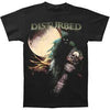 Disturbed Men'S Disturbed Creepin Coffin T-Shirt, Black, Medium [T-Shirt] by Rock Band Apparel