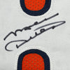 Framed Autographed/Signed Mike Ditka 35x39 Chicago Orange Football Jersey JSA COA