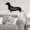 Dachshund Low Rider - Metal Wall Art/Décor by Furr Baby Gifts