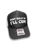 Don’t Bully Me I'll Cum Trucker Hat by Luckless Outfitters