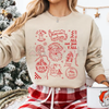 Doodle Christmas Liberal Values Sweatshirt by Dog Mom Hat