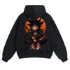 Dragon Ball DBZ Viral Anime Graphic Hoodie – Unisex 90s Retro Pullover by Dog Mom Hat