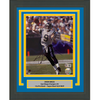 Framed Autographed/Signed Drew Brees San Diego Chargers 8x10 Football Photo Beckett BAS COA