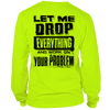 Drop Everything - Long Sleeve Hi-Vis T-Shirt by Armed American Supply