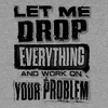 Drop Everything - Safety Yellow T-Shirt by Armed American Supply
