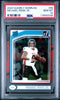 Graded 2024 Panini Clearly Donruss Michael Penix Jr #59 Rookie RC Football Card PSA 10 Gem Mint by Hall of Fame Sports Memorabilia