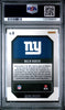 Graded 2024 Panini Prizm Malik Nabers #6 Emergent Rookie RC Football Card PSA 10 Gem Mint