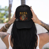 Mama tiger Trucker Hat by Madness & Mayhem LLC