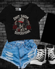 Shit show supervisor Cropped Tee by Madness & Mayhem LLC