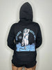 Out Here Being Wild Hoodie in Dew Blue by Luckless Outfitters
