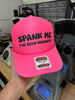 Spank Me Ive Been Naughty Trucker Hat by Luckless Outfitters