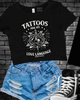 Tattoos are my love language Cropped Tee by Madness & Mayhem LLC