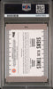 Graded 2023 Topps Bowman U Best Travis Hunter/Shedeur Sanders #SOT2 Signs of the Times Speckle Rookie RC Football Card PSA 10 Gem Mint