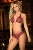Strappy Lace Wireless Bra Set by 3wishes.com