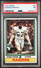Graded 1974 Topps Eugene Gene Upshaw #65 Football Card PSA 7 NM