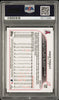 Graded 2022 Topps Chrome Mike Trout #200 Black/White Mini Diamond Refractor Baseball Card PSA 10 Gem Mint