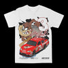 Dale Earnhardt & Taz Graphic Tee by Obsessed with graphic tees