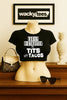 Easily Distracted By Tits and Tacos Adult Humor Funny Graphic Tee Shirt by MyWackyTees