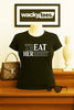 Treat Eat Her Right Funny Muff Diver Adult Humor Graphic Tee Shirt by MyWackyTees