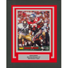 Framed Autographed/Signed Eddie George Ohio State Buckeyes 8x10 College Football Photo Beckett BAS COA