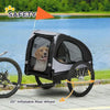 Dog Bike Trailer, Pet Stroller with Wheels for Medium Dogs by Furr Baby Gifts