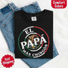 El Papá Más Chingón Comfort Colors T-Shirt – Funny Mexican Dad Tee by Adorb Custom Tees