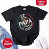 El Papá Más Chingón Comfort Colors T-Shirt – Funny Mexican Dad Tee by Adorb Custom Tees