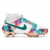"Electric Reef" Nike Vapor Edge Dunk Cleats by Stadium Custom Kicks