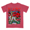 Elly De La Cruz V2 Brick Red Tee #/500 by Euphoria