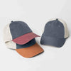 Embroidered Wifey/Hubby Pigment-Dyed Trucker Hat – Anniversary Gift Cap by Adorb Custom Tees
