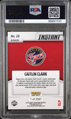 Graded 2024 Panini Instant WNBA Caitlin Clark #28 Rookie RC Basketball Card PSA 8 Near Mint